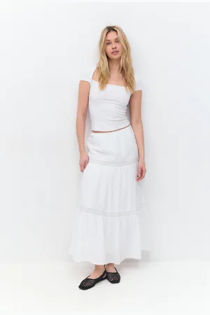 Gina Tricot Lace maxi skirt