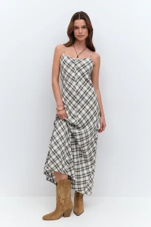Gina Tricot Checked dress
