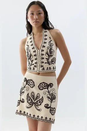 Gina Tricot Embroidery top