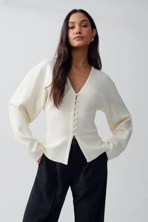 Gina Tricot Shaped knitted cardigan