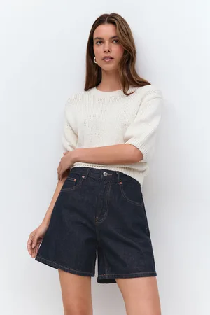 Gina Tricot High waist denim shorts