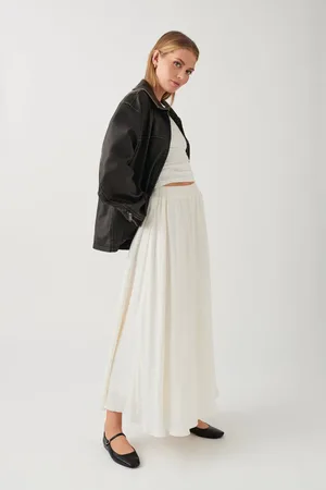 Gina Tricot Wide maxi skirt