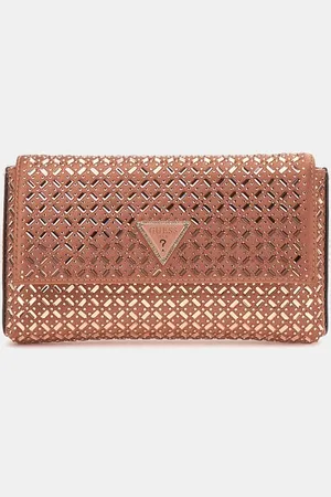 Guess Clutch Zalina Satijn Strass
