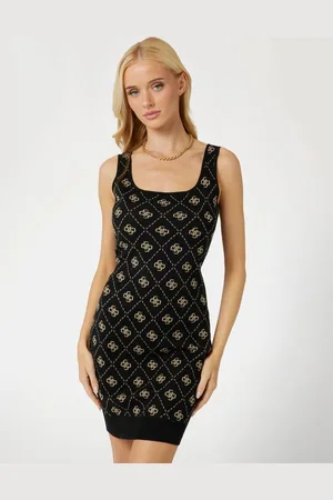 Guess Mini-Jurk 4G-Logo Gemengde Wol
