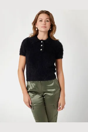Guess Polo Van Pluizig Garen