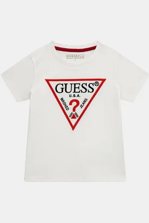 Guess T-Shirt Met Driehoek Logo