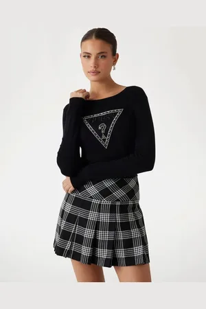 Guess Trui Met Driehoek Logo