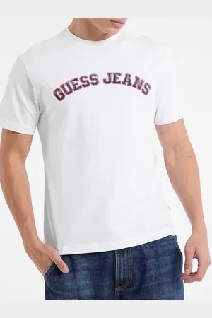 Guess College-T-Shirt Met Ronde Hals