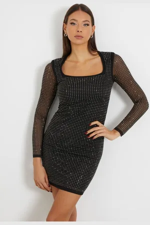 Guess Mini-Jurk Met Strass-Steentjes