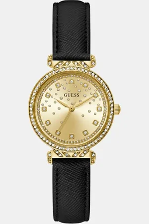 Guess Analoog Horloge Echt Leer