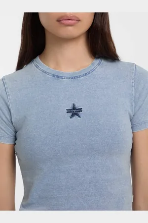 Guess Cropped T-Shirt Met Logo