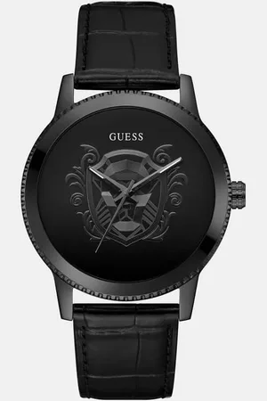Guess Analoog Horloge In Echt Leder