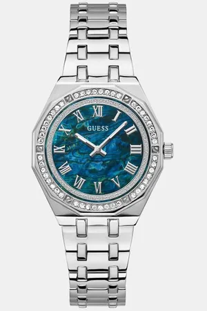 Guess Analoog Horloge Met Kristallen