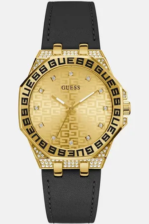 Guess Analoog Horloge Met Kristallen
