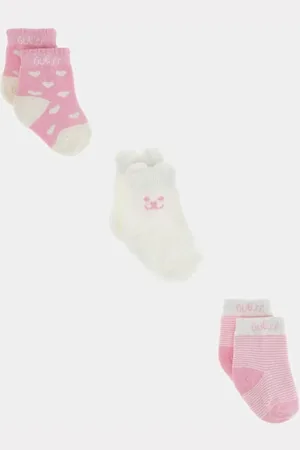 Guess Set Met 3 Paar Sokken