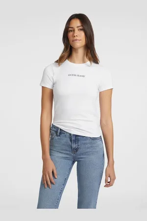 Guess Strak T-Shirt Met Logoprint