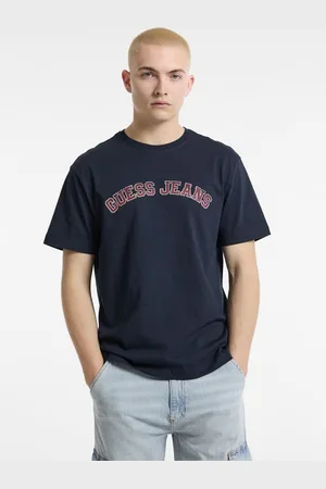 Guess College-T-Shirt Met Ronde Hals