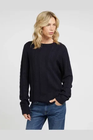 Guess Trui Met Vlechtbewerking