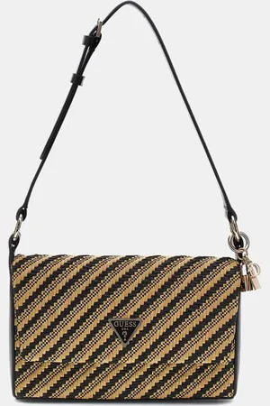 Guess Mini-Schoudertas Simona Raffia