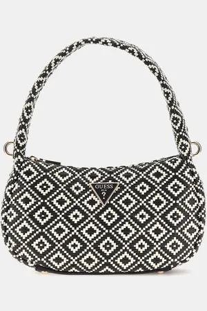 Guess Rianee Schoudertas Raffia