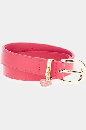 Guess Ceintuur Met Hartcharm Met Logo