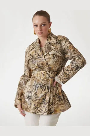 Guess Marciano Trenchcoat Dierenprint