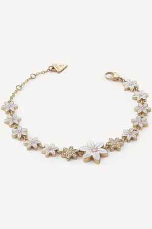 Guess White Lotus-Armband