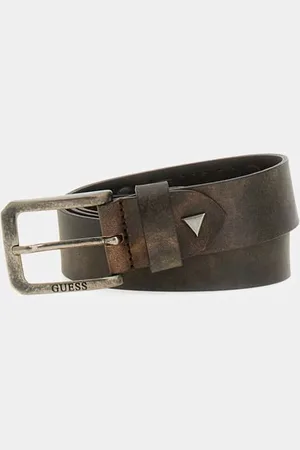 Guess Ceintuur Coimbra Echt Leer