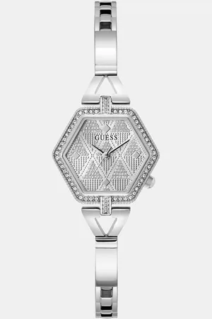 Guess Analoog Horloge Met Kristallen