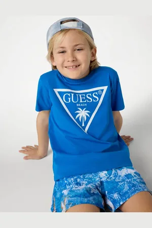 Guess T-Shirt Met Driehoeklogo