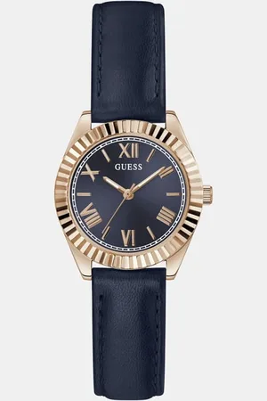 Guess Analoog Horloge Echt Leer