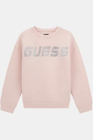 Guess Sweatshirt Met Strass-Logo