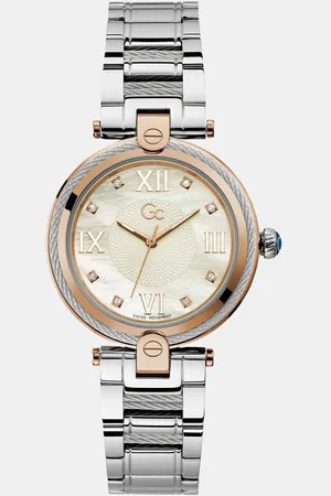 Guess Analoog Gc Horloge In Staal
