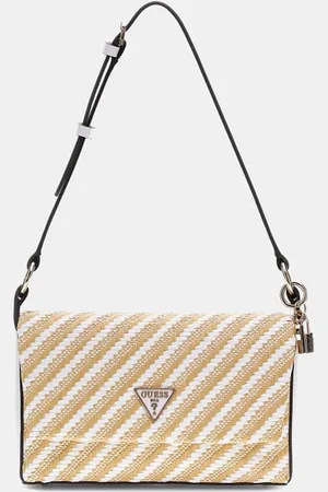 Guess Mini-Schoudertas Simona Raffia