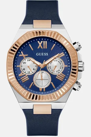 Guess Multifunctioneel Horloge Echt Leer
