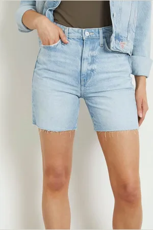 Guess Denim Shorts Hoge Taille