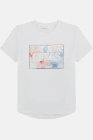 Guess T-Shirt Met Strass-Logo