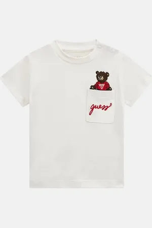 Guess T-Shirt Met Geborduurde Zak