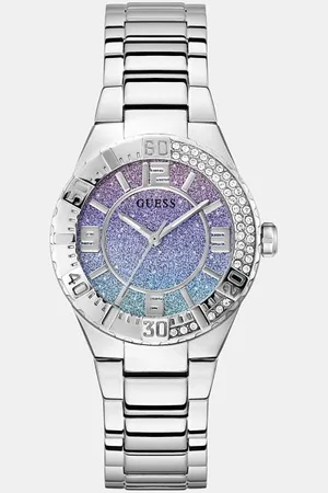 Guess Analoog Horloge Met Kristallen 36 Mm