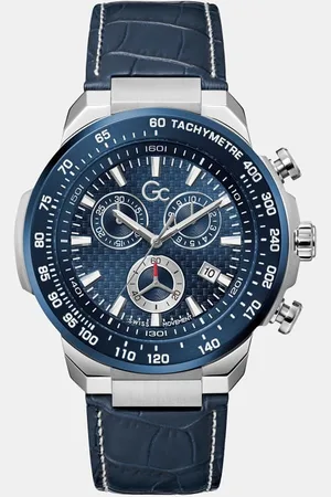 Guess Horloge Gc Chronograaf Leer