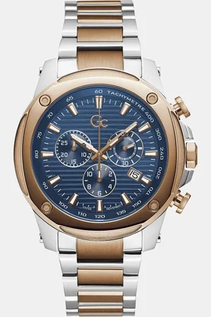 Guess Gc Chronograafhorloge In Staal