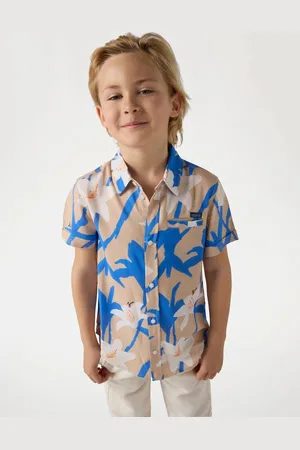 Guess Shirt Van Viscose Met Print
