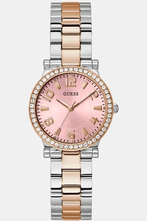 Guess Analoog Horloge Met Kristallen