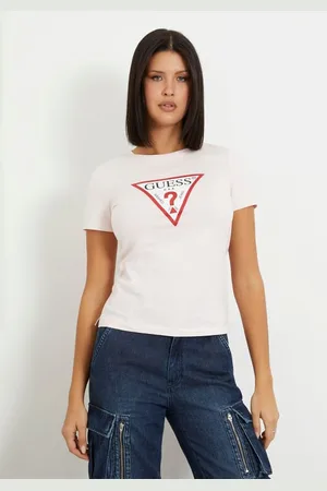 Guess Driehoek Logo T-Shirt