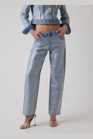 Guess Boyfriend Jeans Met Pailletten