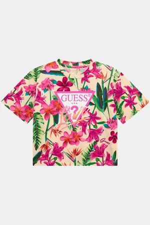 Guess T-Shirt Met Bloemen