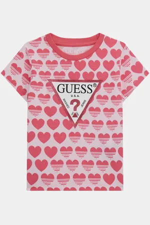 Guess T-Shirt Met Print All-Over