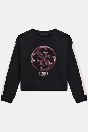 Guess Sweatshirt Met 4G-Logo Met Lovertjes