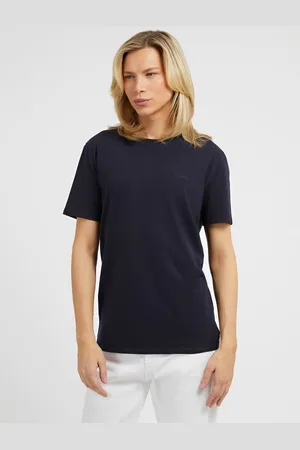 Guess T-Shirt Geborduurd Logo Voorkant