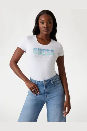 Guess T-Shirt Logo Kleurverloop